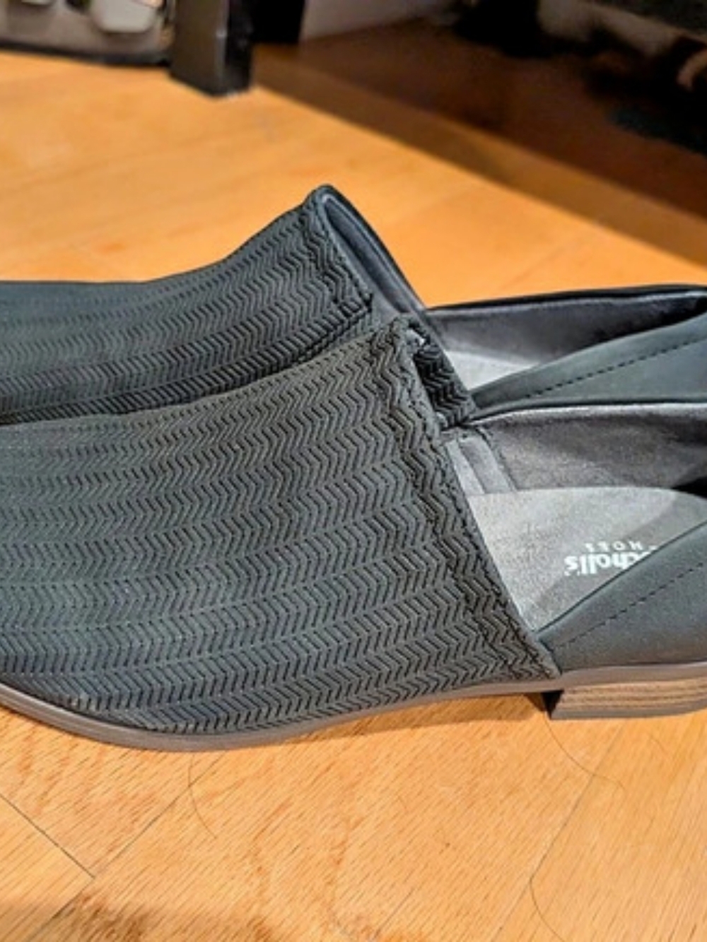 Dr. Scholl's Ruler Women's Black Slip-On Loafers Size